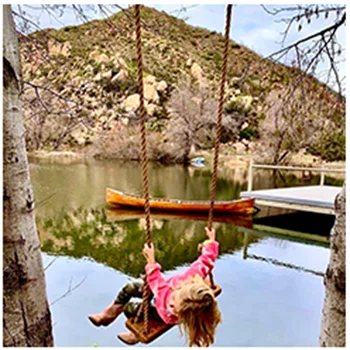 Lasting Connections, May retreat - Ojai, California Swinging over lake