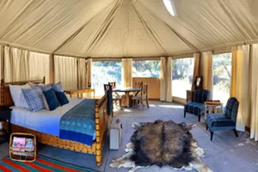 Lasting Connections, May retreat - Ojai, California Inside yurt